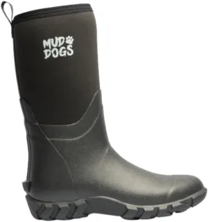 Mud Dogs RUTLAND MID Mens Womens Unisex Waterproof Dog Walking Neoprene Ankle Wellies Wellington Boots