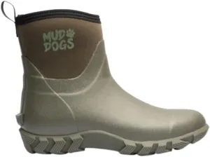 Mud Dogs RUTLAND SHORT Mens Womens Unisex Waterproof Dog Walking Neoprene Ankle Wellies Wellington Boots