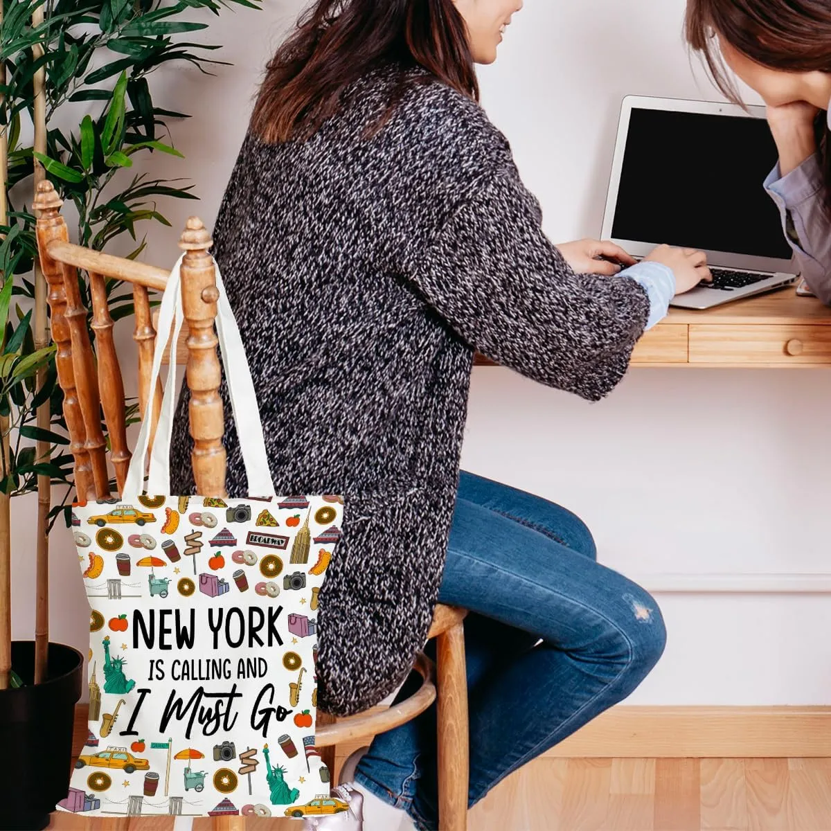 New York Chicago Nashville Paris Italy Los Angeles Las Vegas Lover Gifts Tote Bag Beach Bag Travel Souvenir Gift