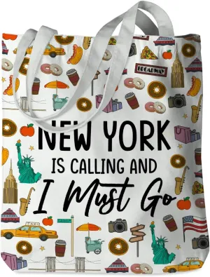 New York Chicago Nashville Paris Italy Los Angeles Las Vegas Lover Gifts Tote Bag Beach Bag Travel Souvenir Gift
