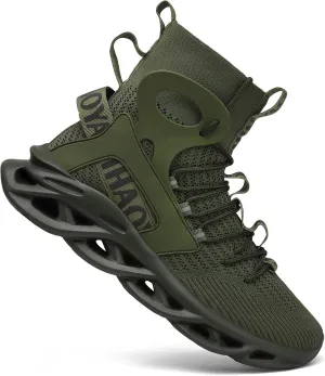 Nihaoya Men Athletic Walking Running Tennis Shoes Fashion Sneakers