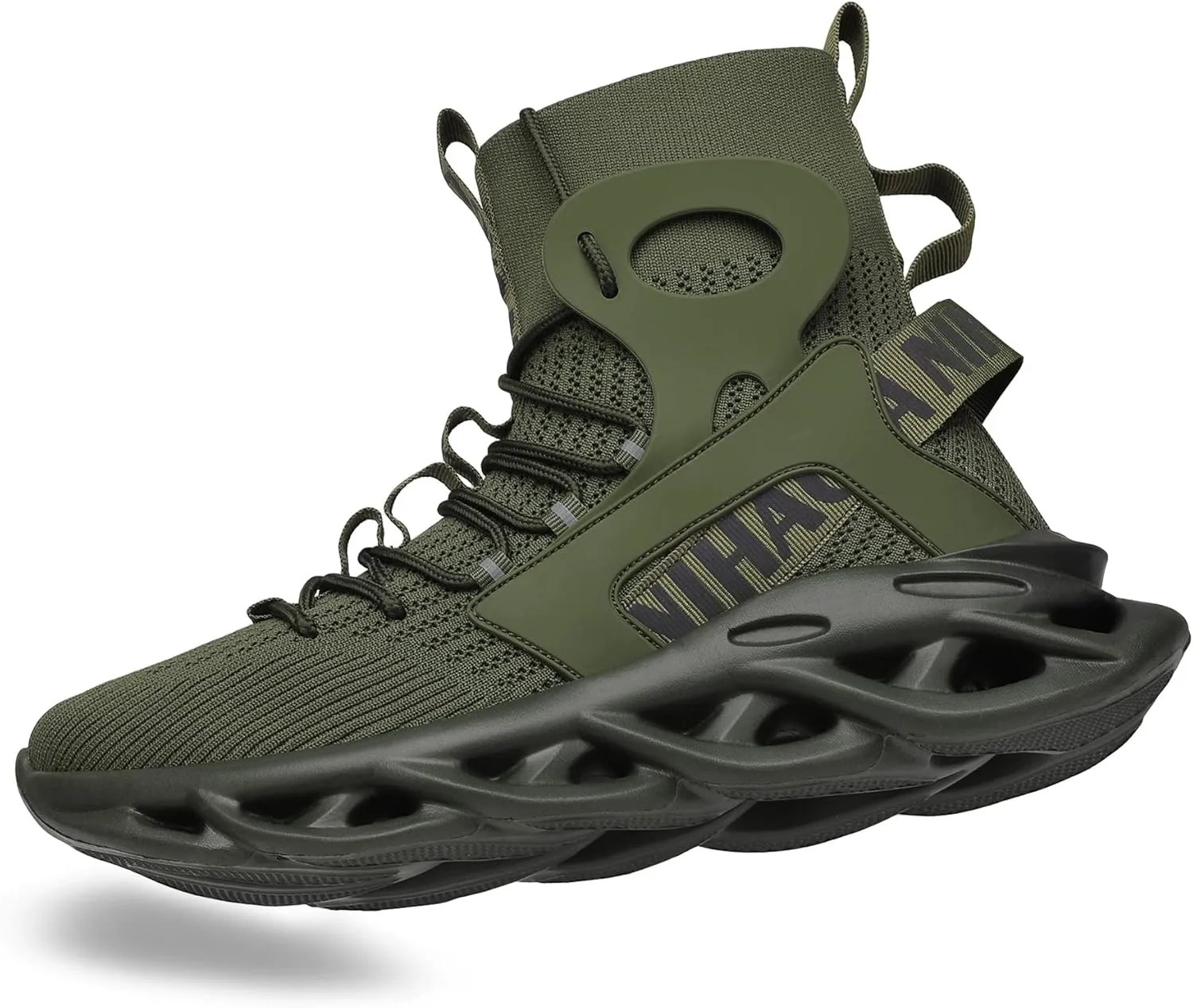 Nihaoya Men Athletic Walking Running Tennis Shoes Fashion Sneakers