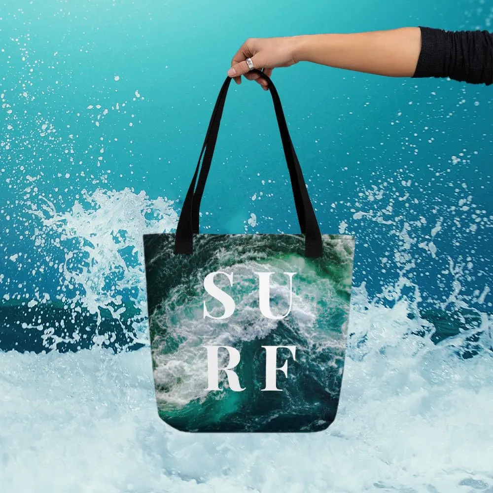Ocean surf tote bag - Beautiful ocean SURF bag