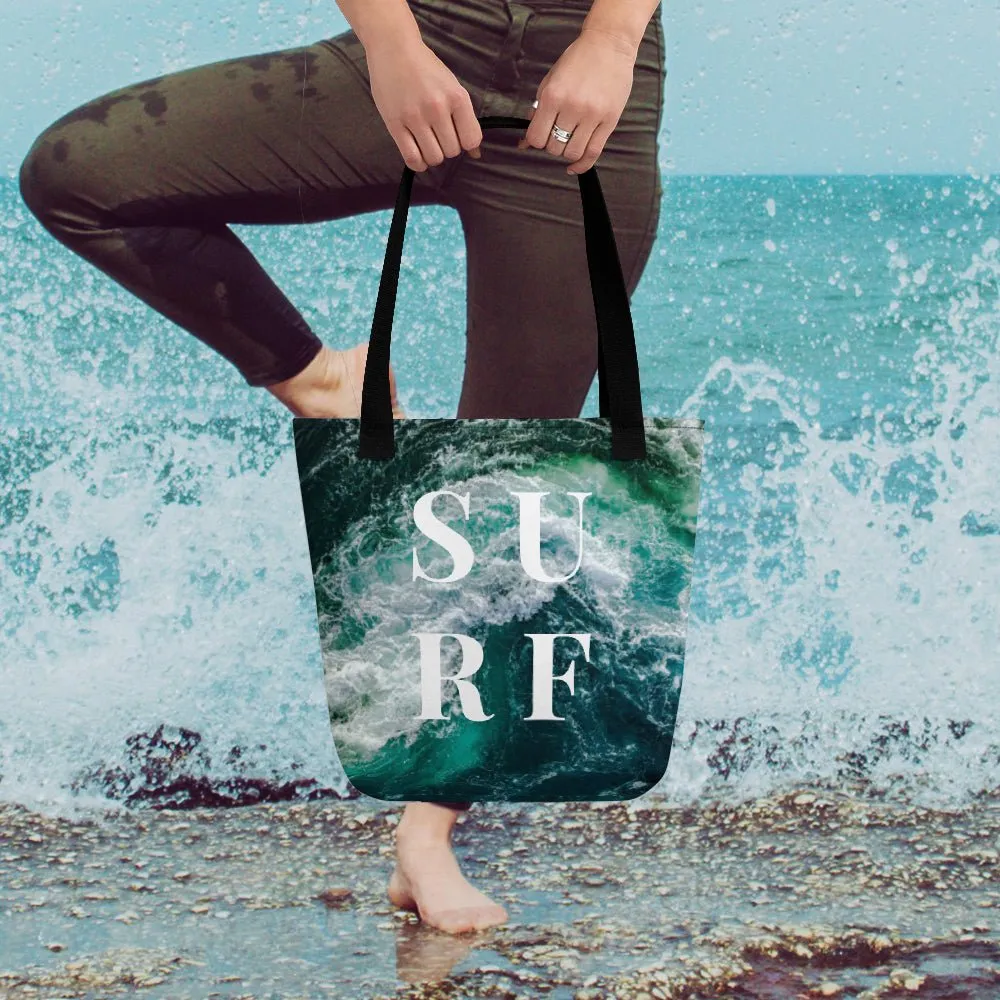 Ocean surf tote bag - Beautiful ocean SURF bag