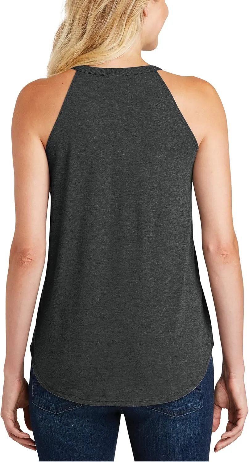 Opna Rocker Tank Tops for Women Workout Tank Tops High Neck Halter Tops for Women