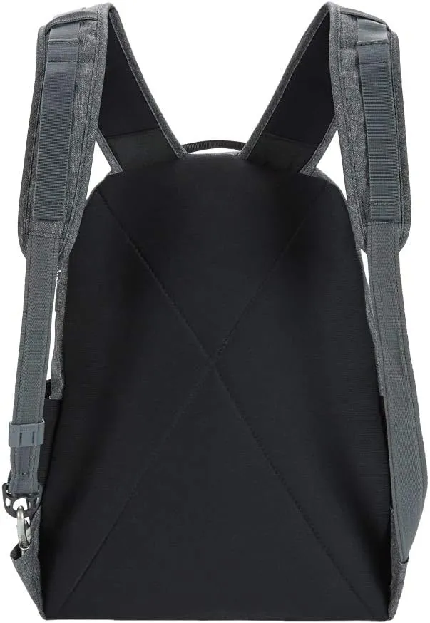 Pacsafe Metrosafe LS350 15 Liter Anti Theft Laptop Daypack/Backpack - with Padded 13" Laptop Sleeve, Adjustable Shoulder Straps, Patented Security Technology, Black