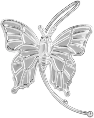 Piercing -Butterfly Ear Clips Butterfly Earring Women Gold Silver Statement Wrap Ear Cuff Earring Jewelry Gift