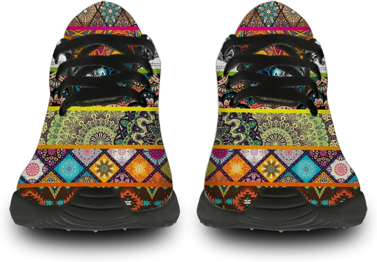Psychedelic Shoes for Men Women Running Tennis Gym Shoes Athletic Walking Sneakers Gifts for Boyfriend Girlfriend