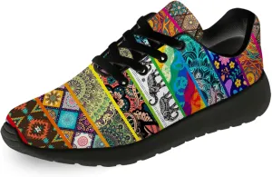 Psychedelic Shoes for Men Women Running Tennis Gym Shoes Athletic Walking Sneakers Gifts for Boyfriend Girlfriend
