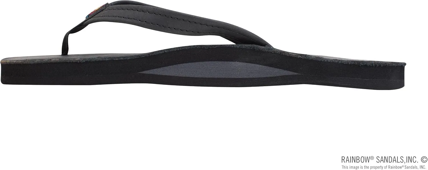Rainbow Sandals Women's Single Layer Leather Sandal Narrow Strap