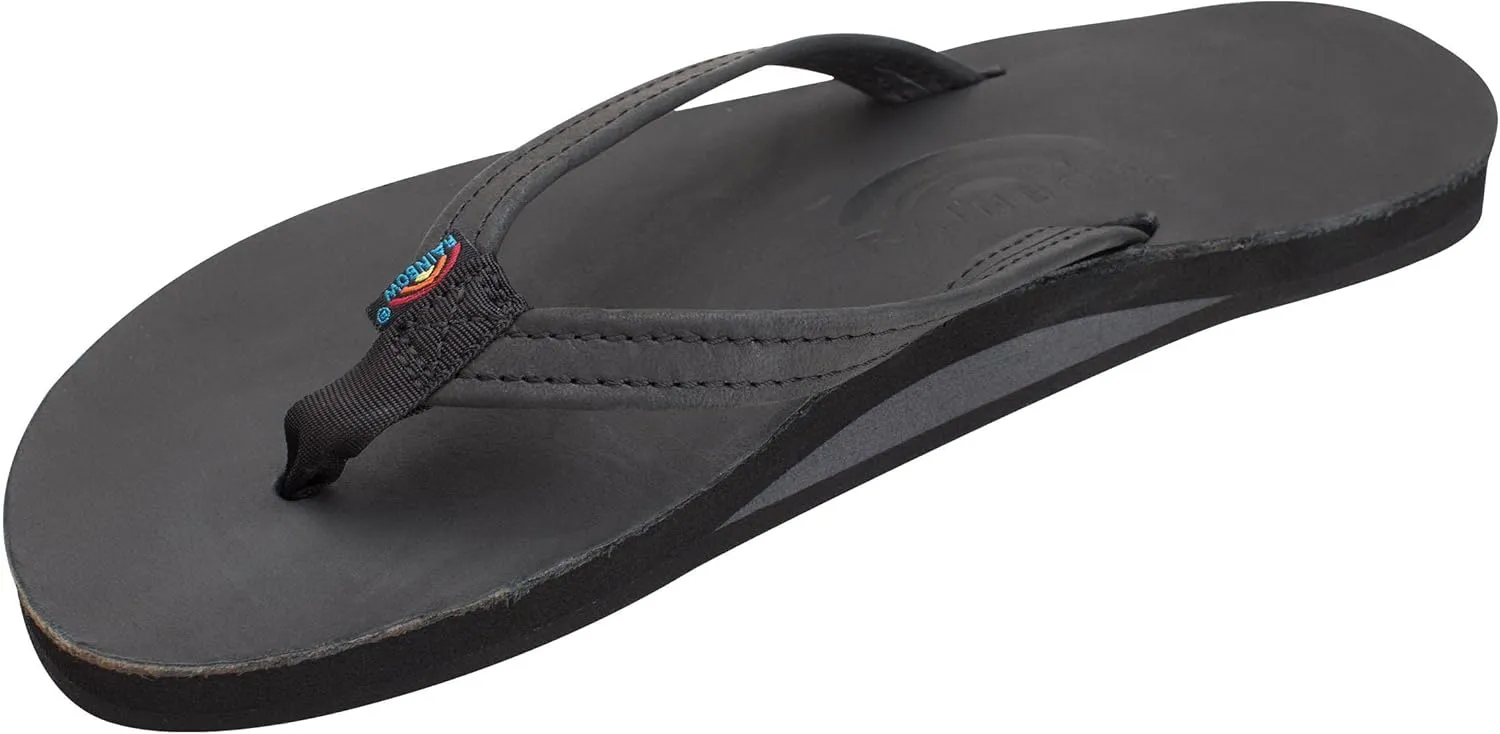 Rainbow Sandals Women's Single Layer Leather Sandal Narrow Strap