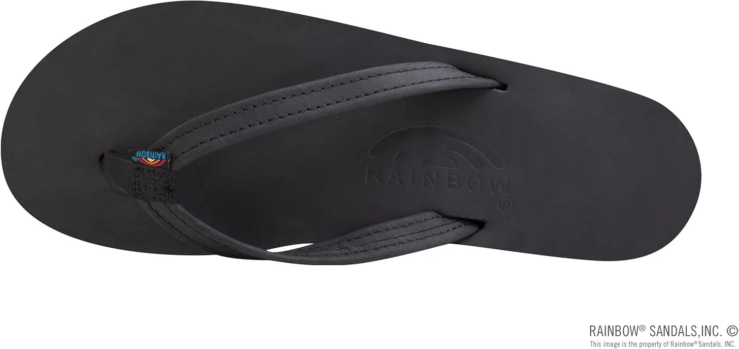Rainbow Sandals Women's Single Layer Leather Sandal Narrow Strap