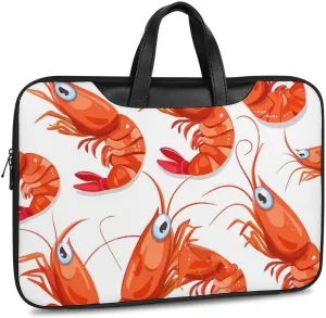 Red Crawfishes Red Lobsters Laptop Tote Bag Waterproof Computer Carrying Case Business Office Briefcase