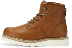 ROCKROOSTER Roberta - Men's Work Boots, 6 Inch Soft Toe Boot, Wedge Sole, Arch Support Anti-Fatigue Shoes, Water Resistant Leather EH Safety Boots, AP615-VAP615