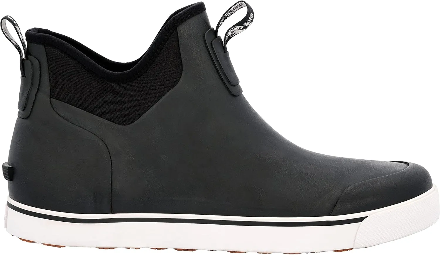ROCKY Dry Strike Mens Waterproof Pull On Ankle Deck Boots RKK445FC Black White