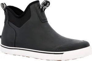 ROCKY Dry Strike Mens Waterproof Pull On Ankle Deck Boots RKK445FC Black White
