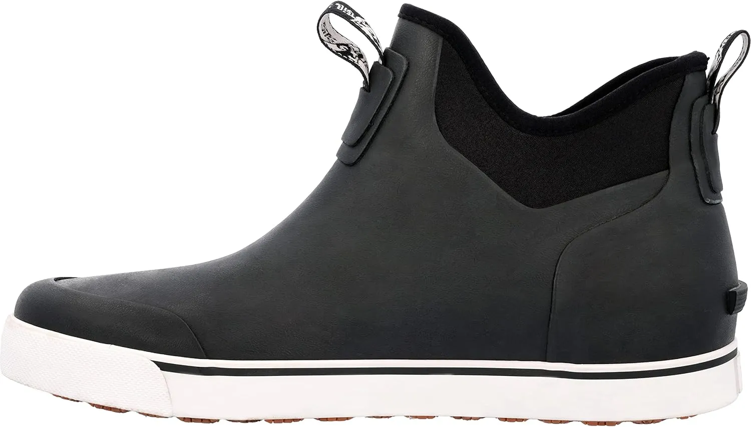 ROCKY Dry Strike Mens Waterproof Pull On Ankle Deck Boots RKK445FC Black White