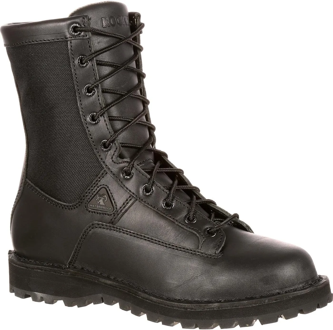 ROCKY Portland Lace-to-Toe Waterproof Public Service Boots