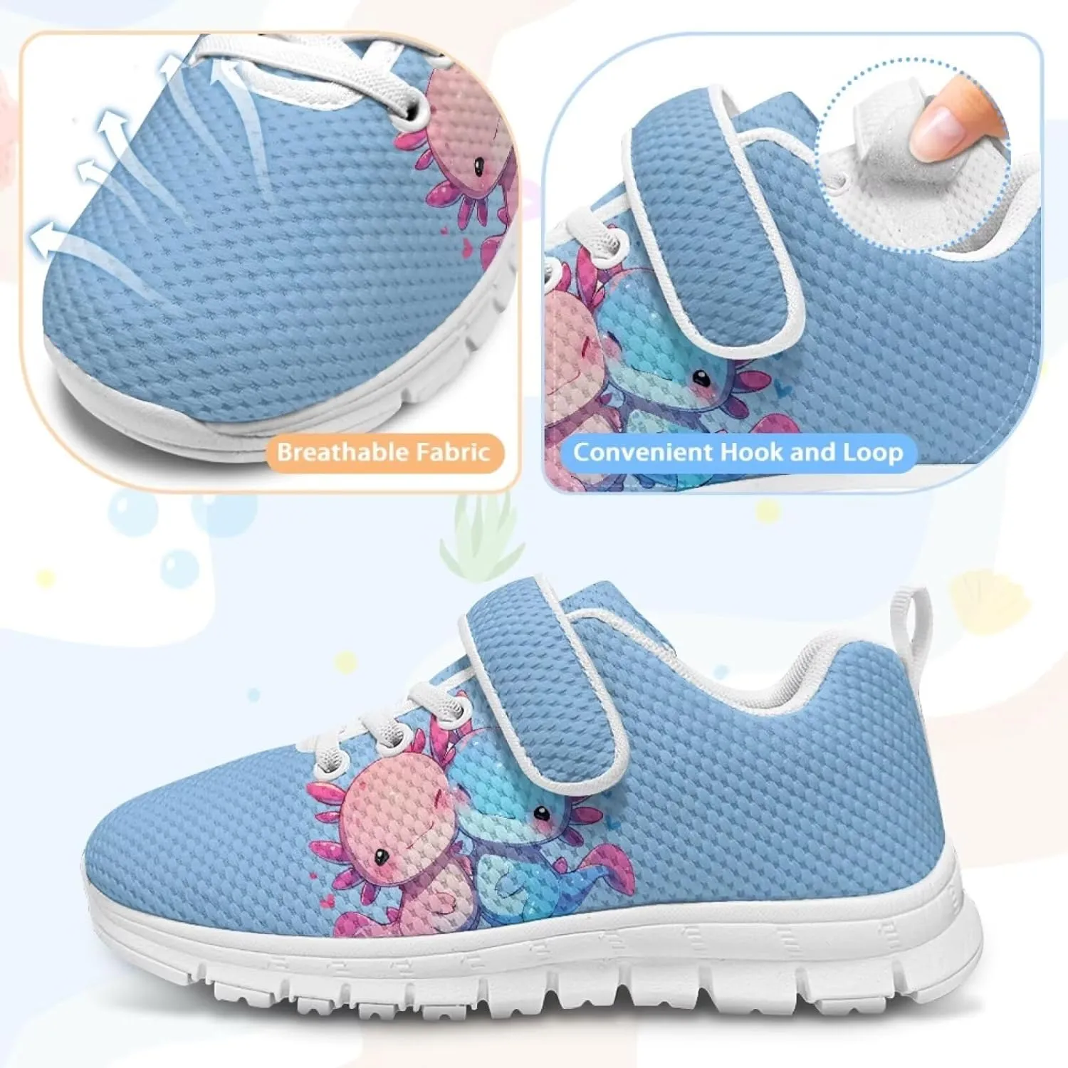 Running Athletic Shoes for Boys Girls Slip On Tennis Shoes Kids Shoes