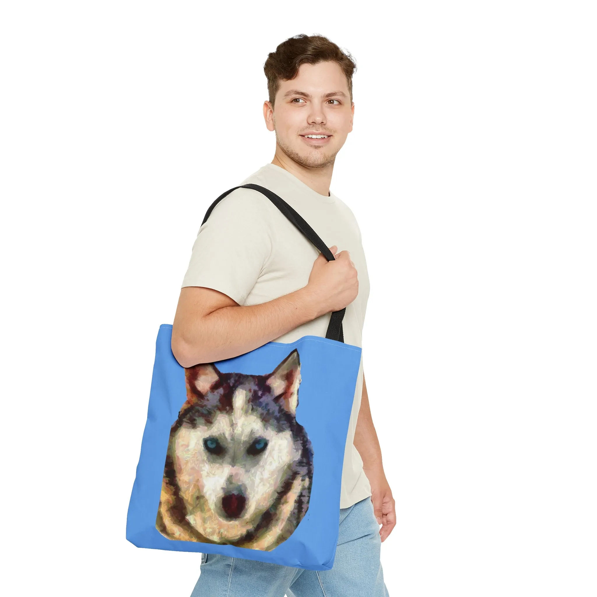 Sacha's Siberian Husky -  -  Tote Bag