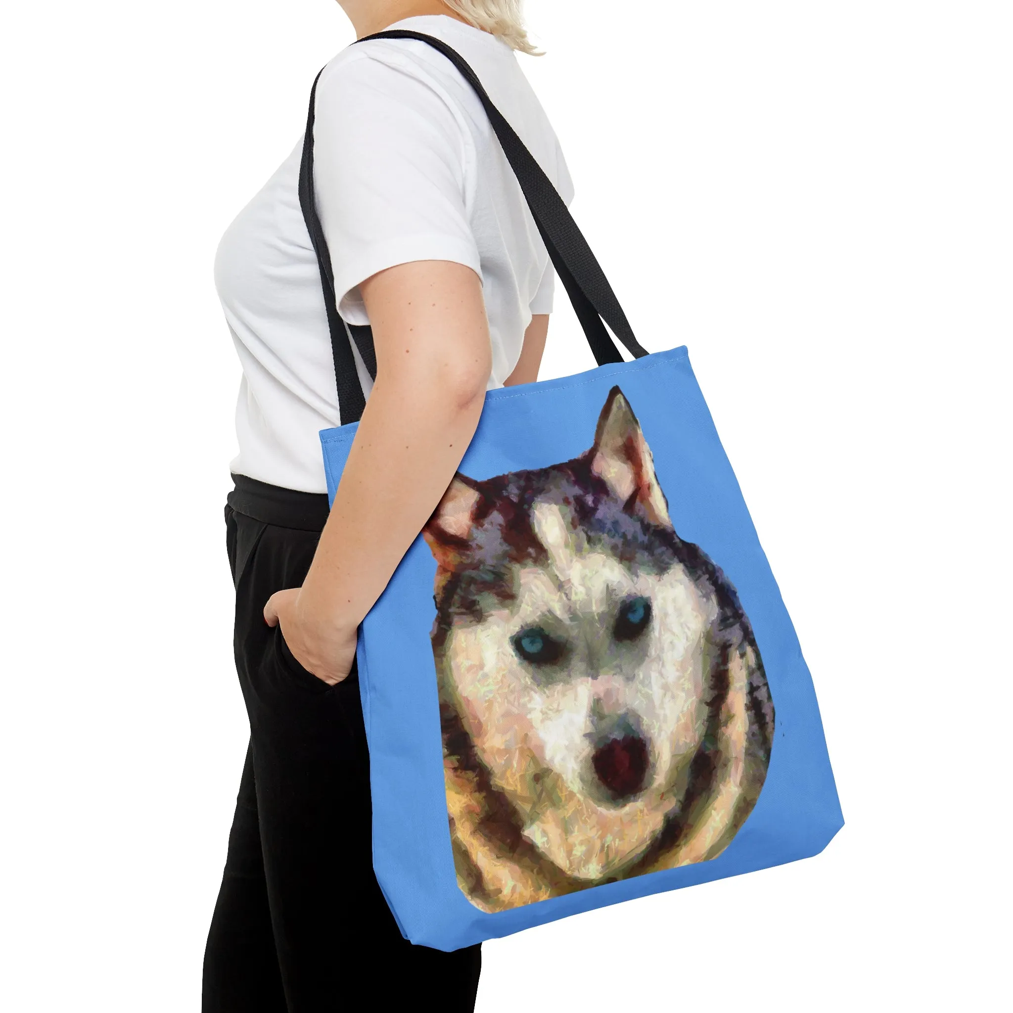Sacha's Siberian Husky -  -  Tote Bag