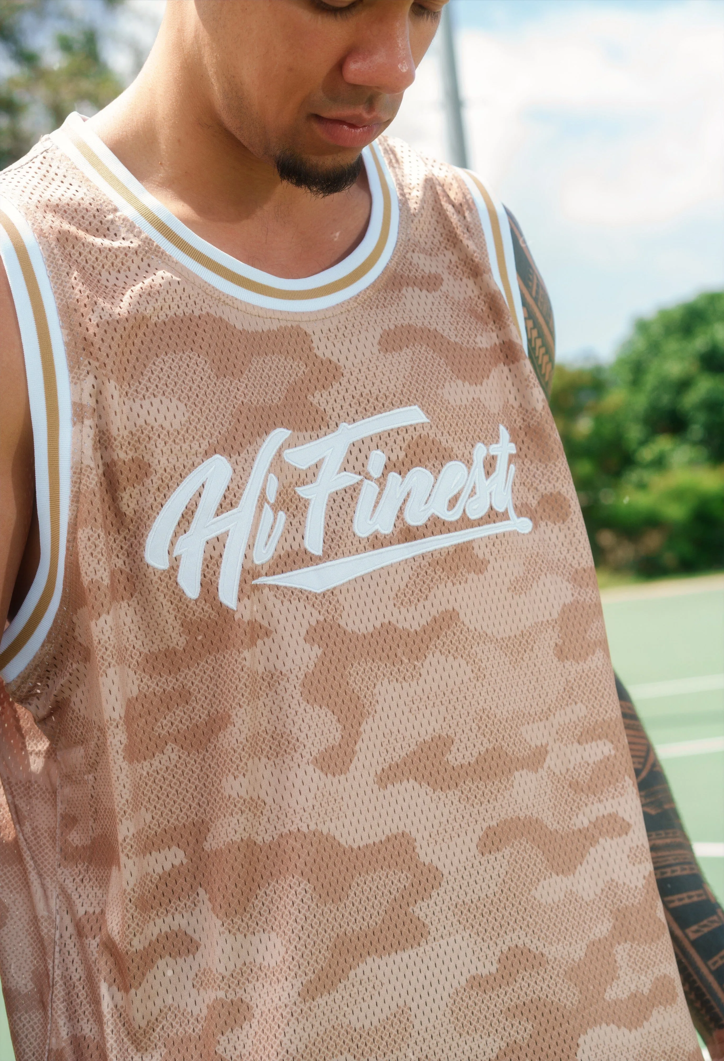 SAND CAMO STREETWEAR JERSEY