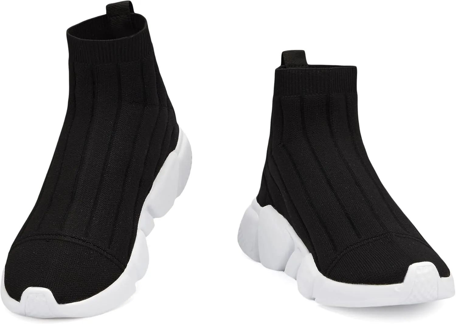 Santiro Women's High Top Sneakers Walking Tennis Shoes Breathable Casual Sports Shoes