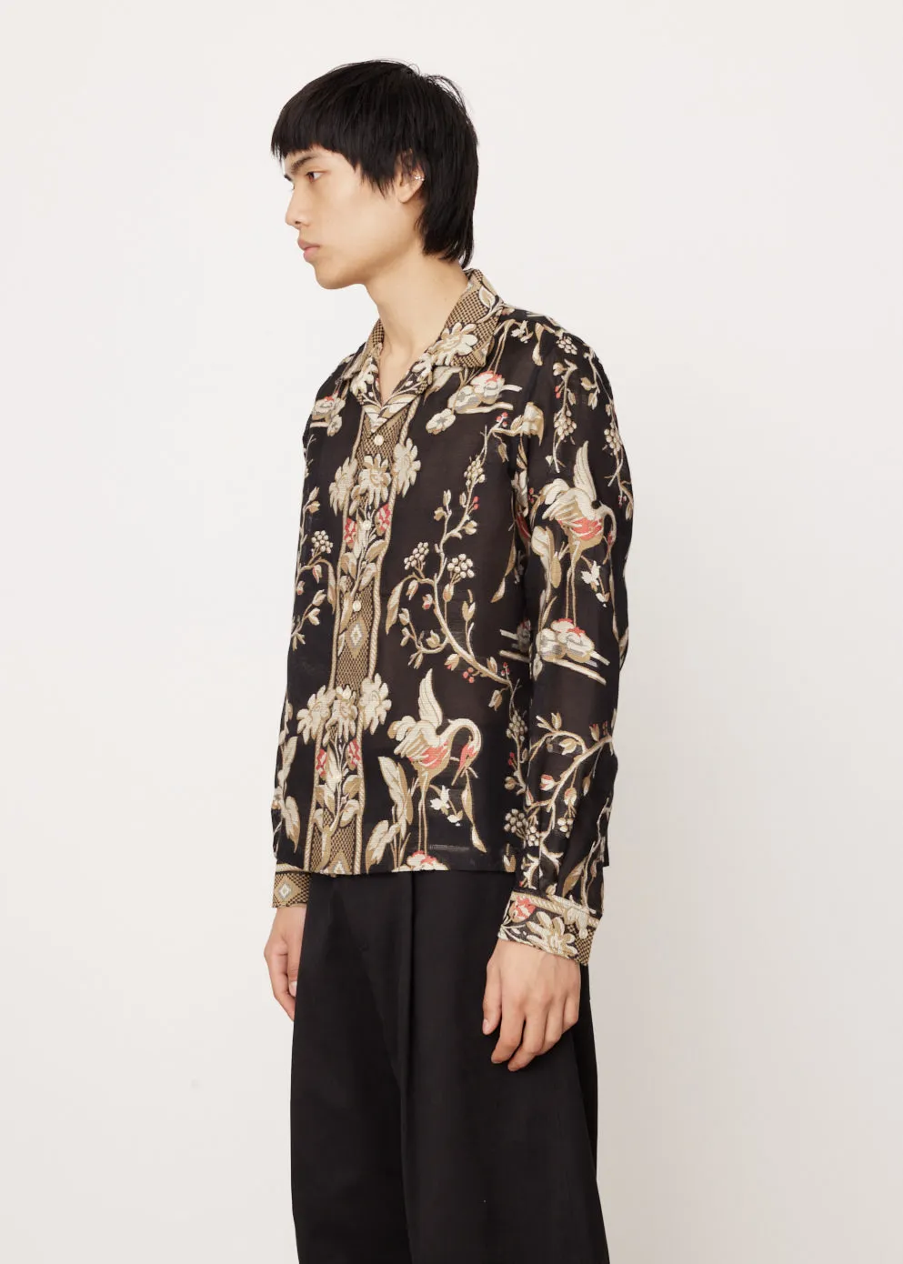 Sheer Cranes Shirt