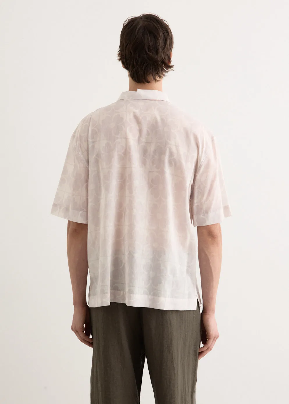 Sheer Floral Shirt