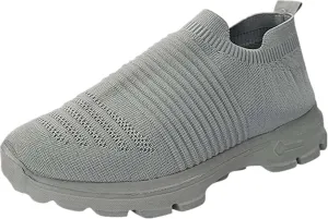 Shoes For Women Trendy Sneakers Walking Shoes Slip on Sock Sneakers Lady Girls Mesh Loafers Fashion Running Tennis Shoes