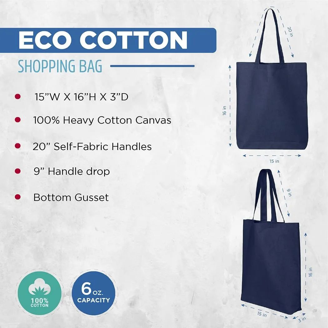 shop4ever Trump Keep America Great 2024 45th US President Eco Cotton Tote Reusable Shopping Bag