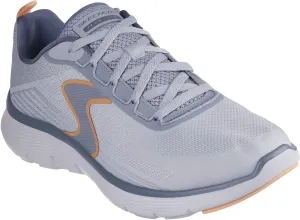 Skechers - Mens Flex Advantage 5.0 - Spreelo Sneakers, Color Gray/Orange, Size: 10.5 W US