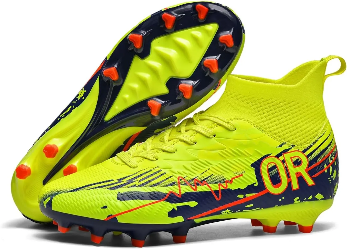 Soccer Cleats for Mens Womens Indoor Turf Soccer Shoes Youth AG TF Training Football Boots Unisex