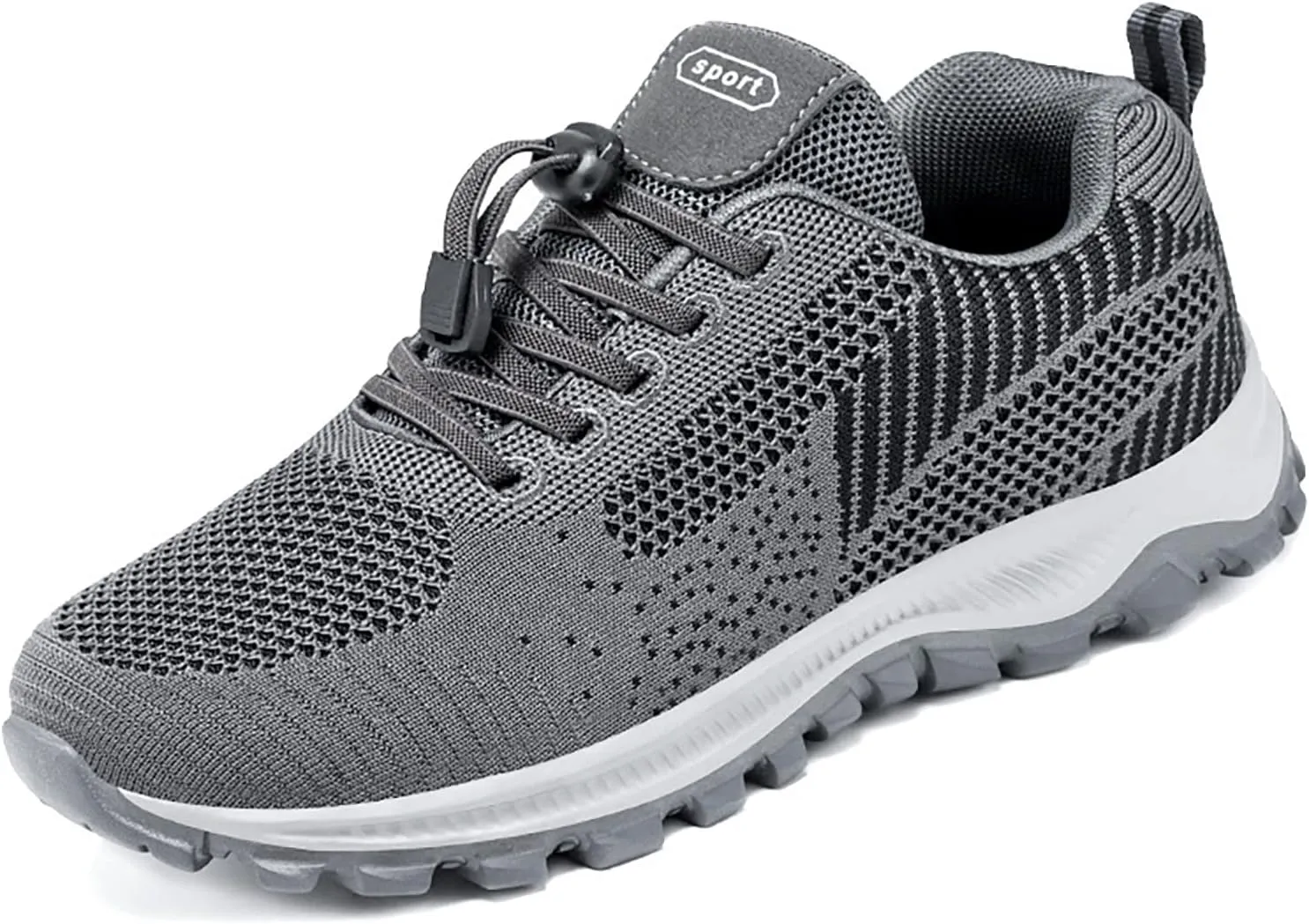SOLPNOW Women's Stretch Elastic Strap Slip On Mesh Sneakers with Arch Support Breathable Comfortable Casual Walking Platform Sneakers,Outdoor Non-Slip Workout Running Sneakers