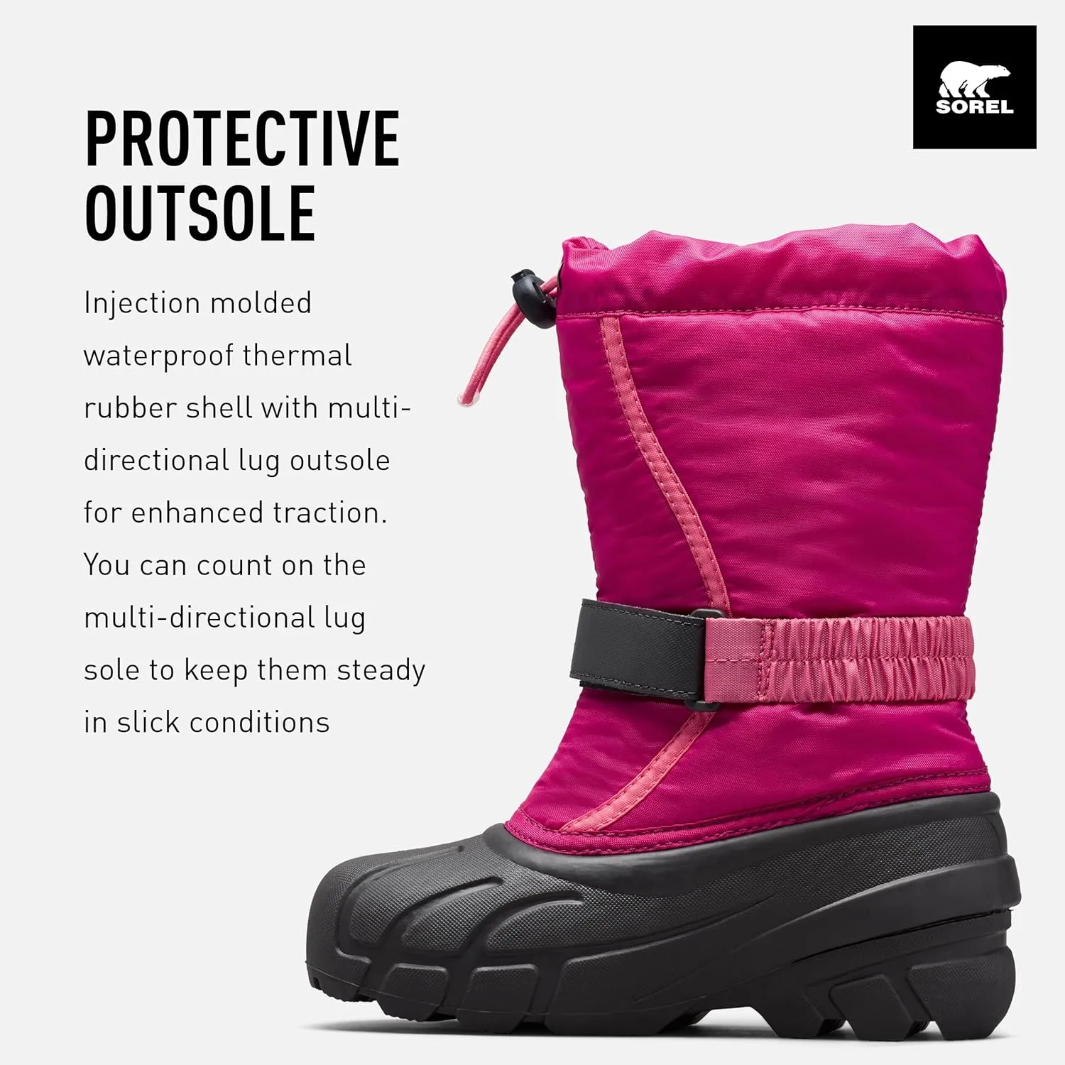 SOREL - Youth Flurry Winter Snow Boots for Kids