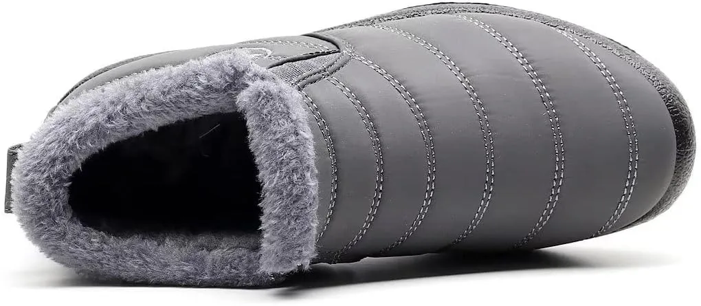 Stunner Snow Boots for Women Winter Ankle Boots Warm Fur Lined Ankle Booties Waterproof Comfortable Outdoor Slip On Winter Shoes Booties
