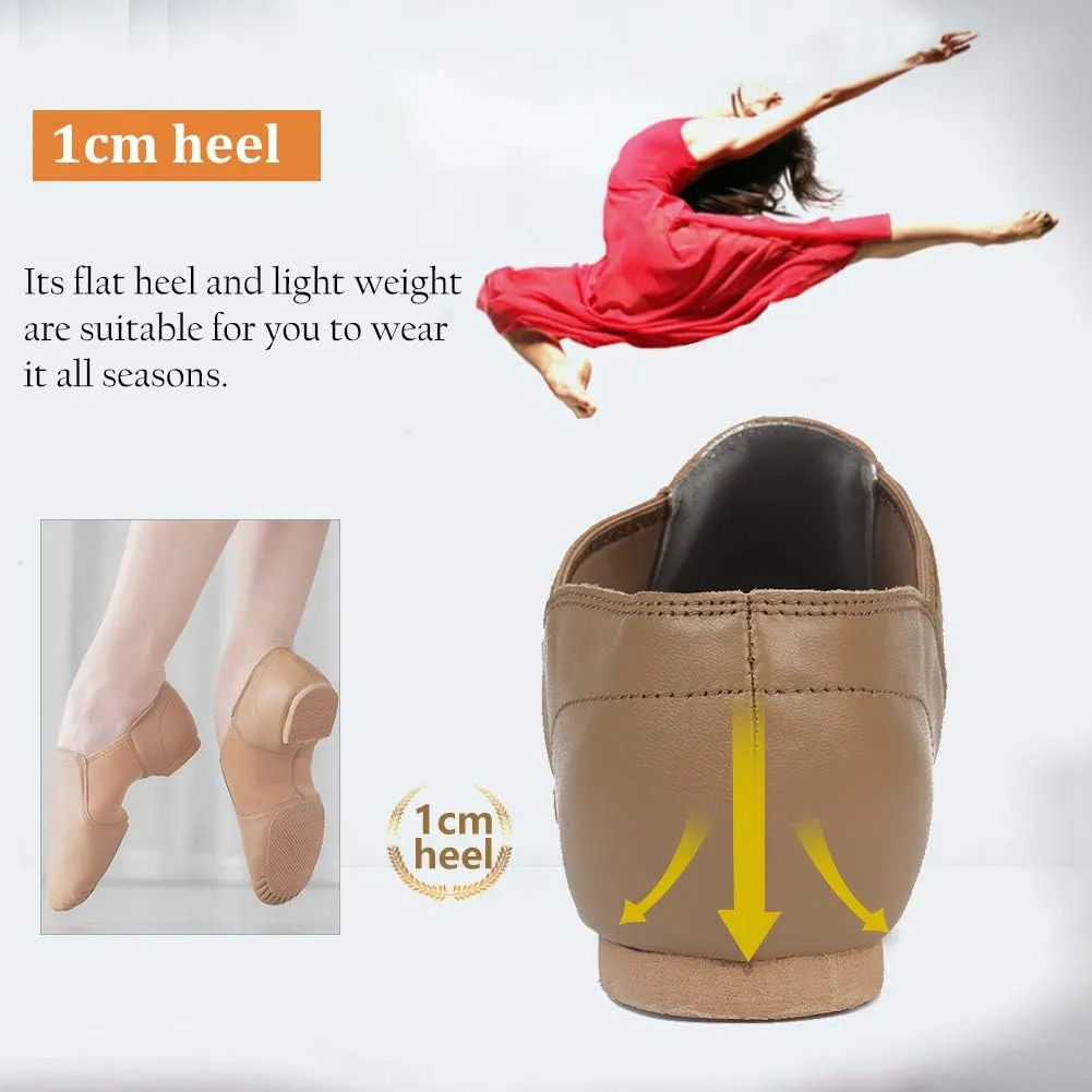 SWDZM Women's Latin Dance Shoes Close Toe Canvas Ballroom Tango Yoga Teaching Practice Dancing Shoes