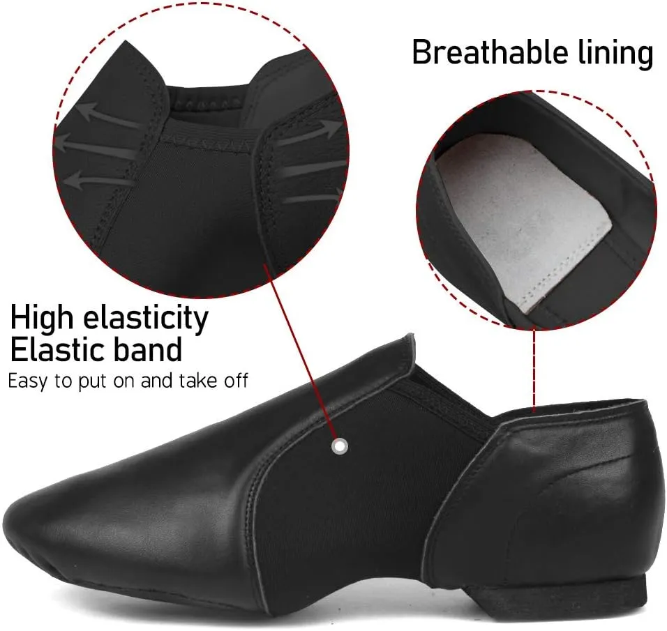 SWDZM Women's Latin Dance Shoes Close Toe Canvas Ballroom Tango Yoga Teaching Practice Dancing Shoes