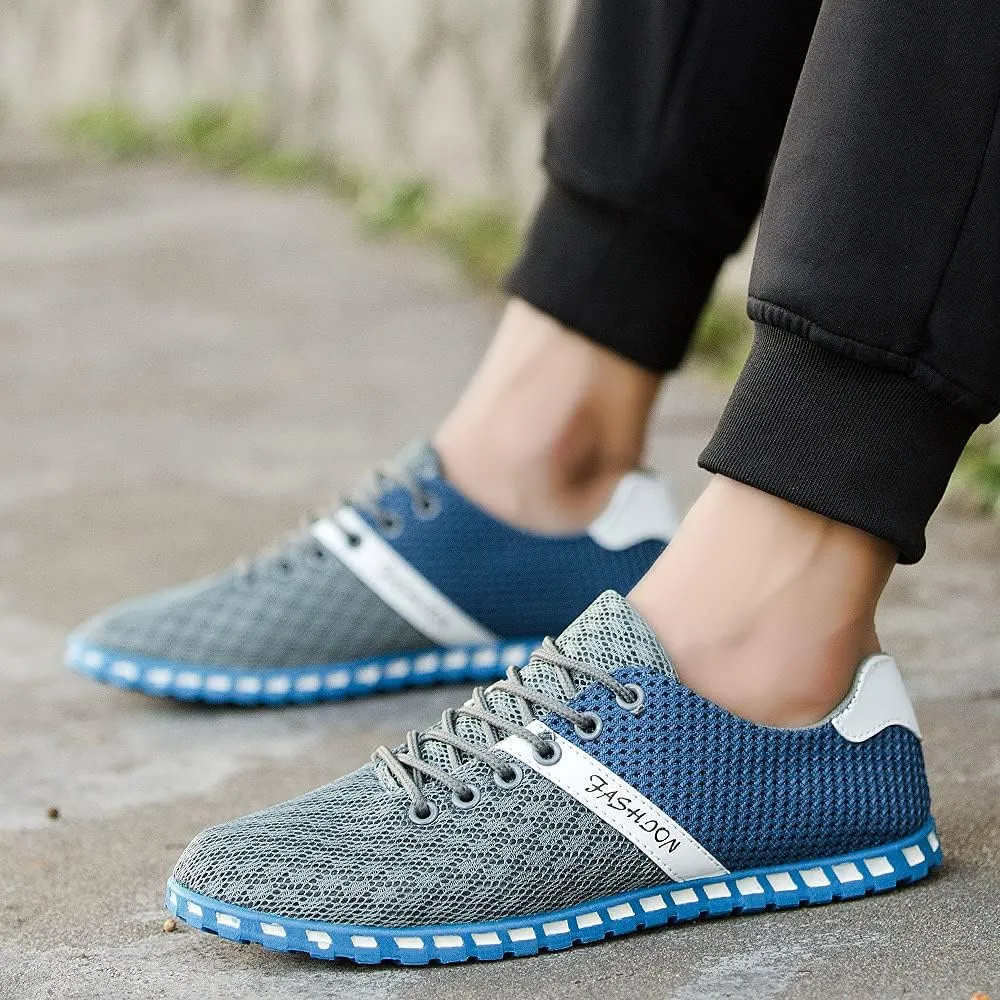 tazimall Men's Casual Shoes Skate Shoes Sports Shoes Leisure Students Shoes