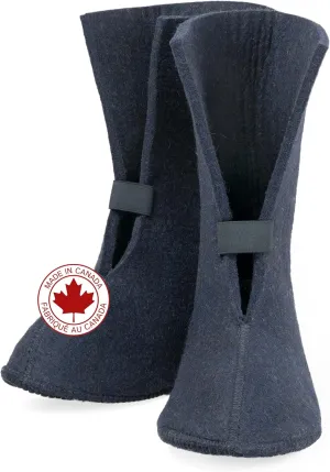 The Felt Store Wool Boot Liners for Men and Women (Unisex) (12 high)