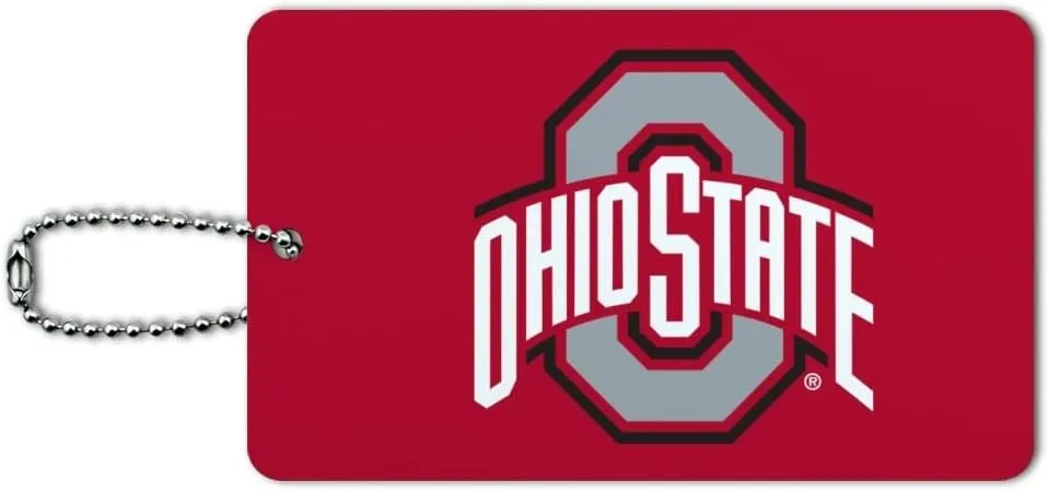 The Ohio State University Primary Logo Luggage Card Suitcase Carry-On ID Tag