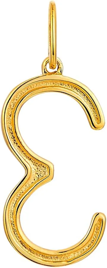 The World Jewelry Center 14k Yellow Gold Number 0-9 Charm Pendant - Select Option