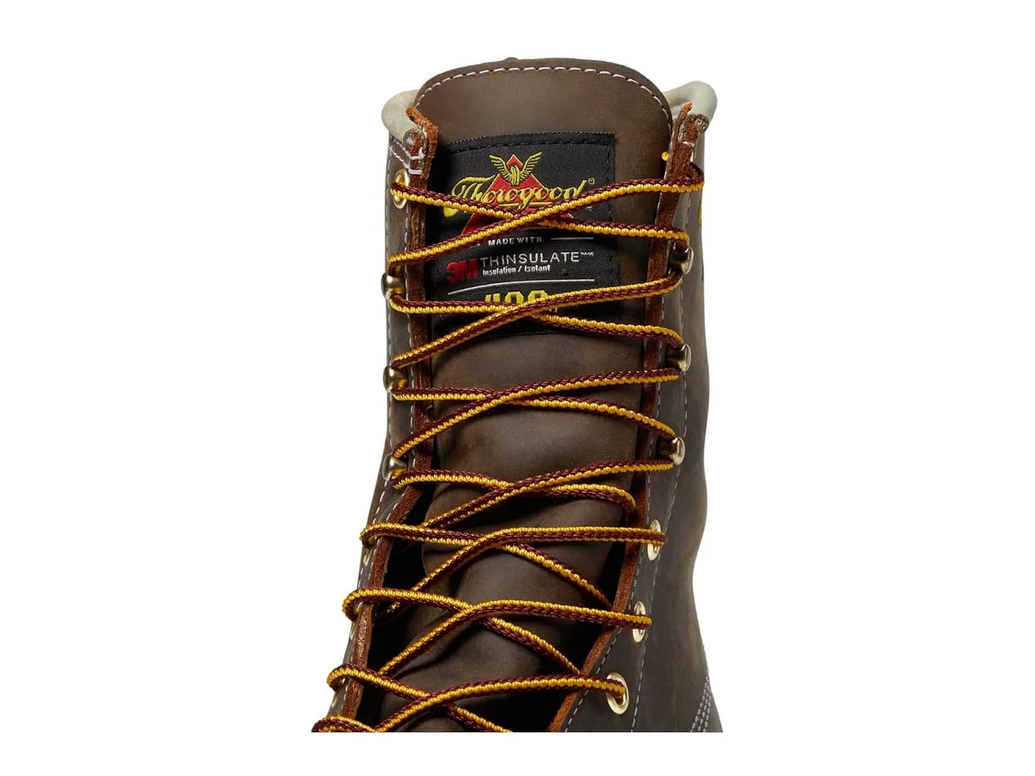 Thorogood American Legacy 8 Leather Waterproof Insulated Work Boots for Men with Composite Shank Non-Safety Toe Oil and Slip-Resistant Outsole, Crazyhorse - 10 2E