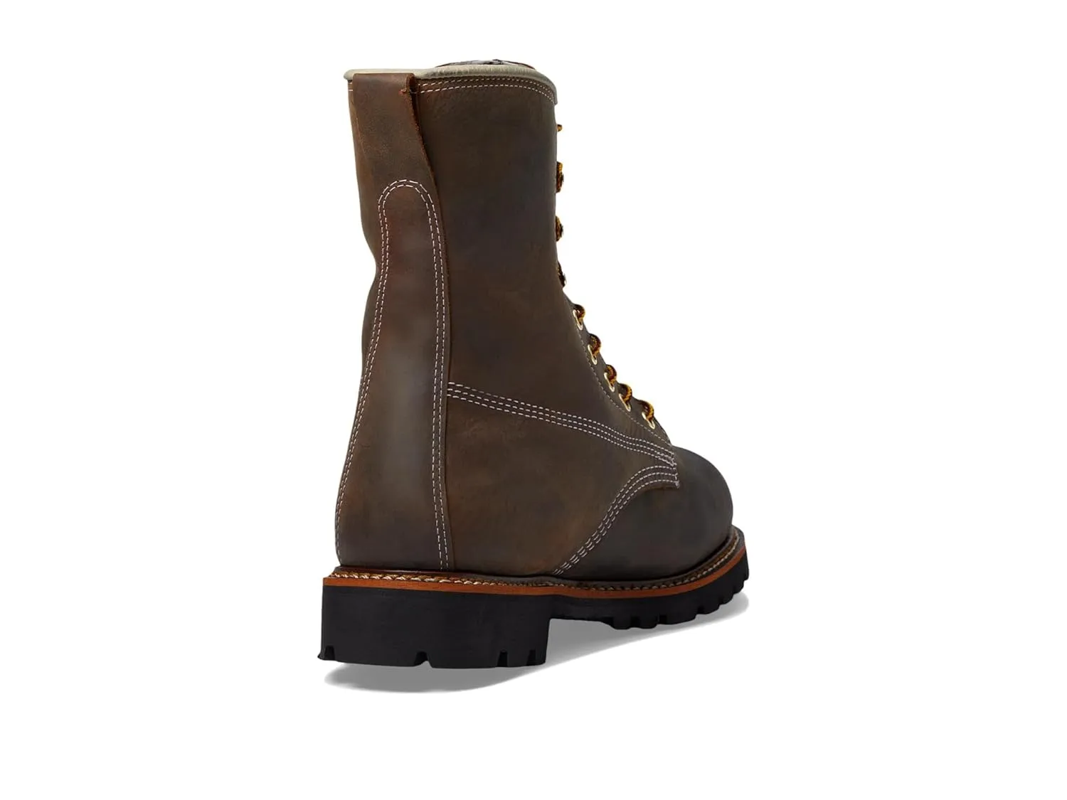 Thorogood American Legacy 8 Leather Waterproof Insulated Work Boots for Men with Composite Shank Non-Safety Toe Oil and Slip-Resistant Outsole, Crazyhorse - 10 2E