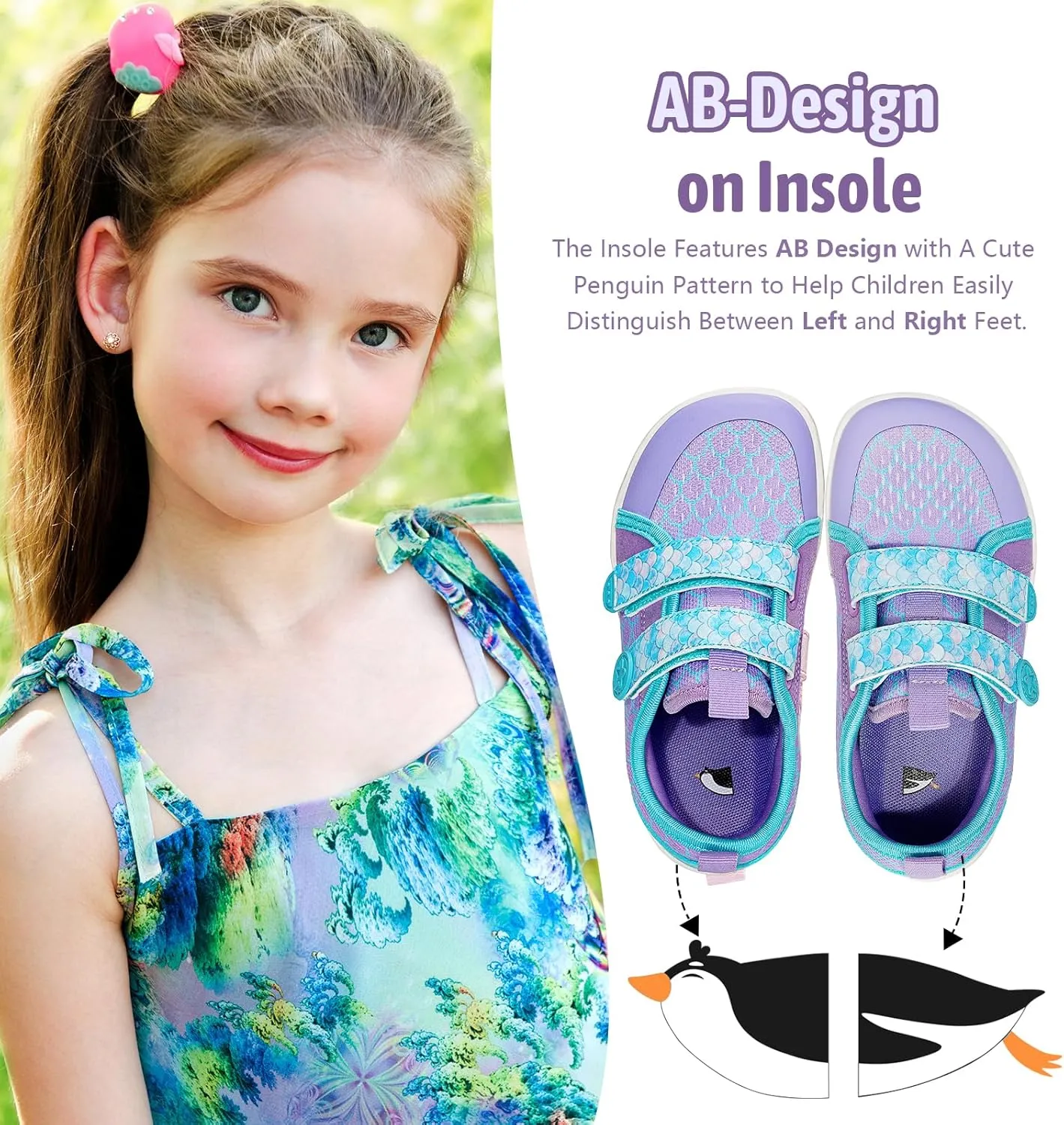 Toddler Shoes Boys Girls Kids Wide Toe Box Barefoot Shoes Breathable Zero Drop Non-Slip Sneakers for Toddler/Little Kid/Big Kid