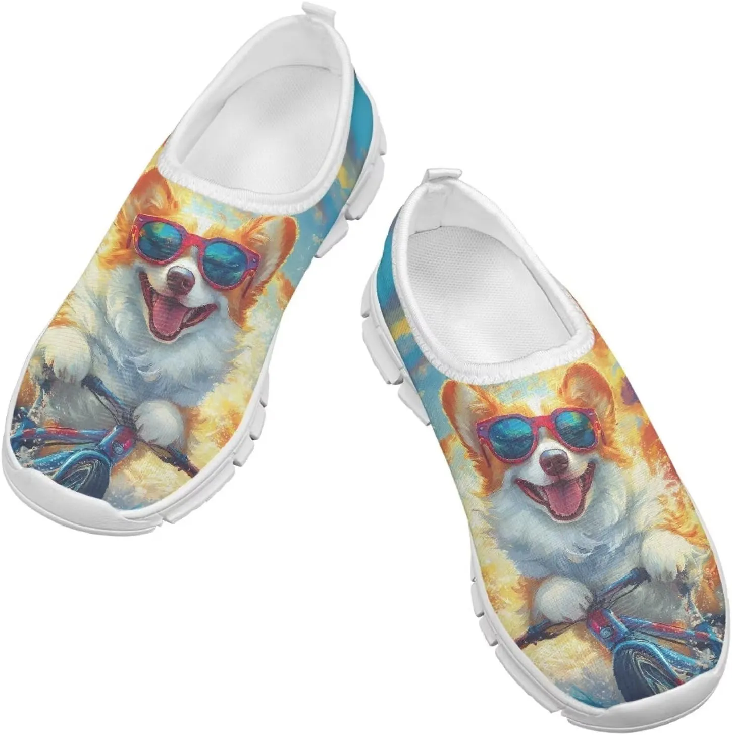 Toddler's Slip-On Low Top Sneakers Walking Casual Soft Hiking Shoes Breathable Lightweight Shoes Flat Shoes Holiday Cycling Shoes US Size 11-15
