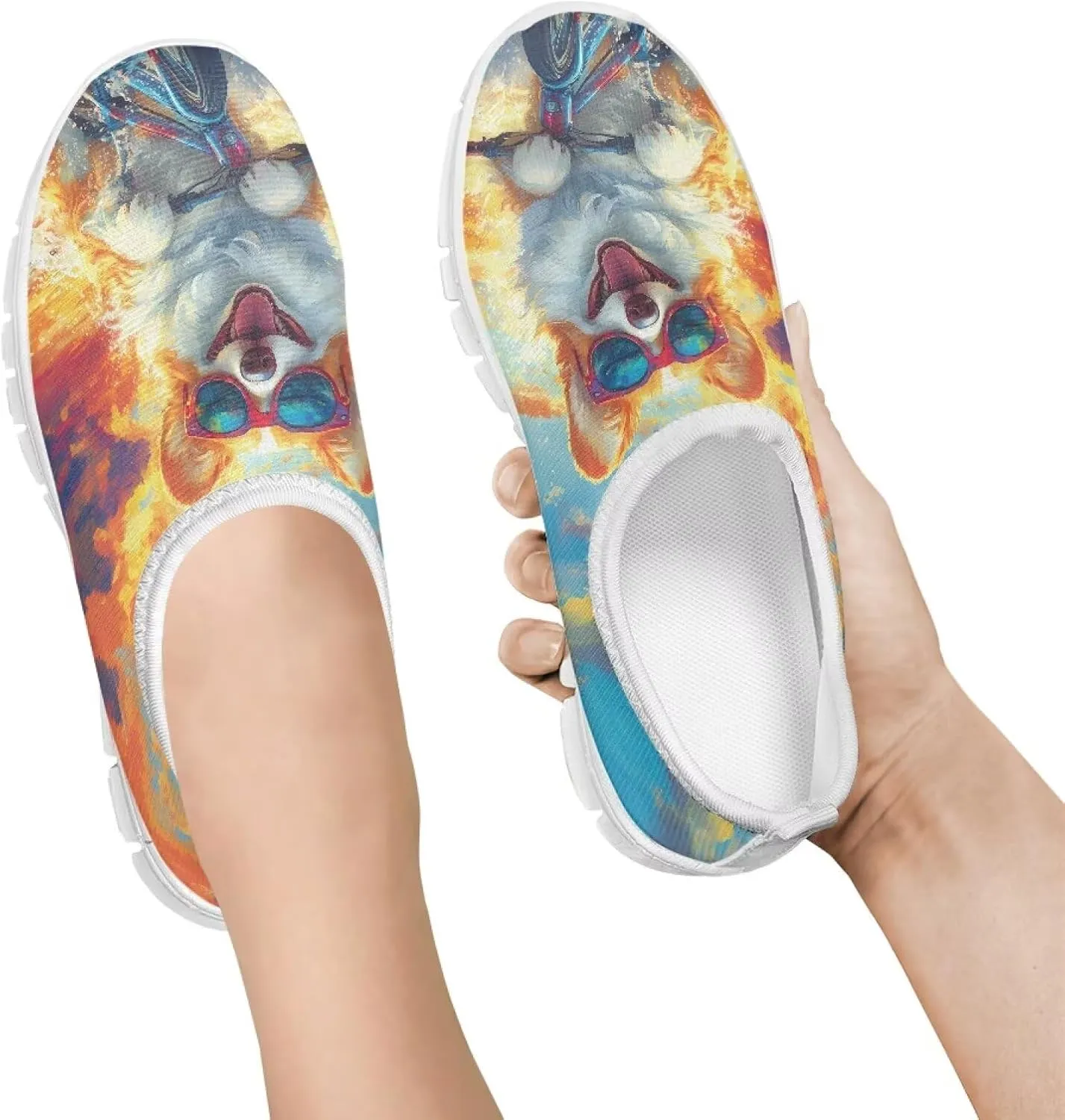 Toddler's Slip-On Low Top Sneakers Walking Casual Soft Hiking Shoes Breathable Lightweight Shoes Flat Shoes Holiday Cycling Shoes US Size 11-15