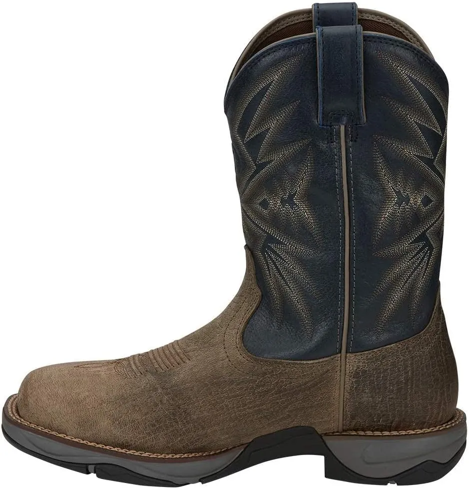 Tony Lama Men's Bartlett Amber Western Work Boot Steel Toe - Rr3360