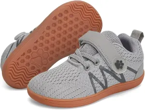 WateLves Toddler Shoes Little Kids Boys Girls Wide Barefoot Shoes Minimalist Walking Sneakers Breathable Lightweight Fit Naturally Zero Drop Sole