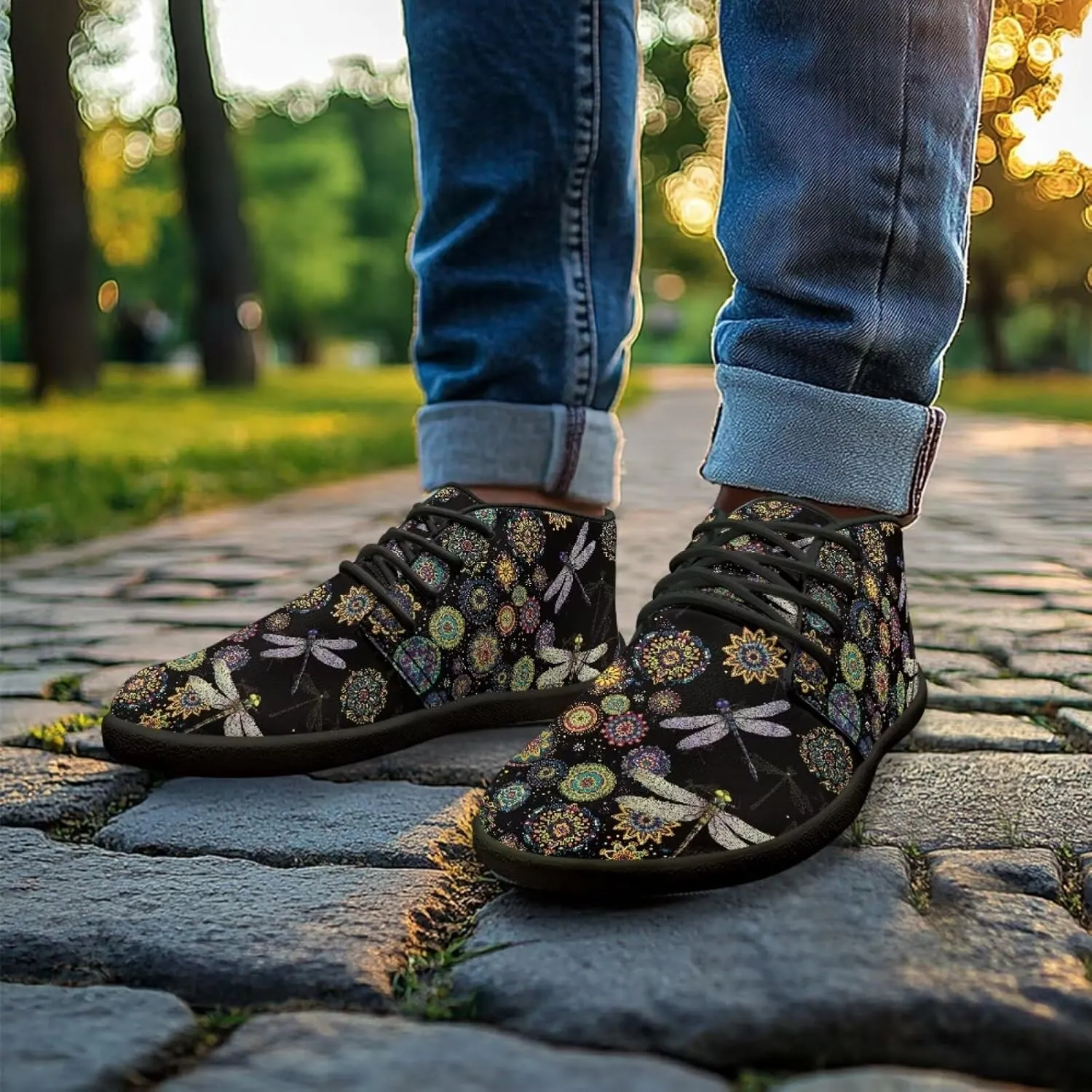 Wide Toe Box Shoes for Men Breathable Barefoot Slip On Footwear with Zero Drop Sole Comfortable Non-Slip Quick Dry Workout Walking Sneakers